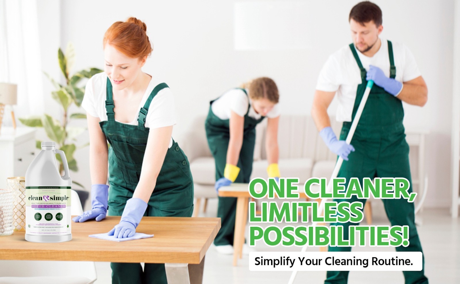 All-Purpose | Household Cleaner | Clean & Simple™ SUPER CLEANER Concentrate