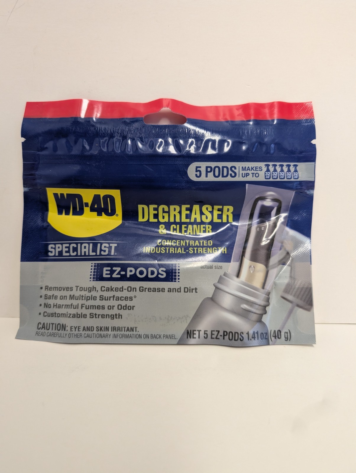 WD-40 Specialist EZ-Pods Degreaser Cleaner 5-Pods Pack Concentrated