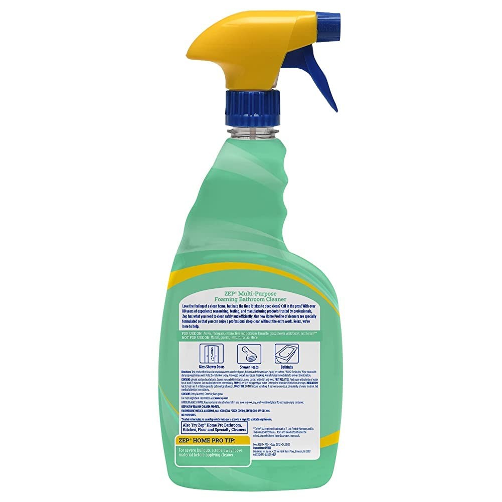 Bathroom Cleaner Foam Eucalyptus Sea Salt Tubs Shower Cleansing Liquid 32 Fl …