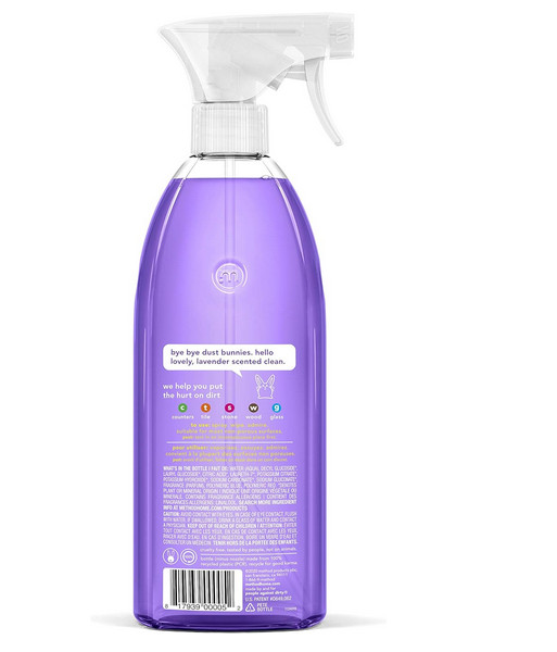Method All-Purpose Cleaner Spray, French Lavender, Plant-Based and Biodegradable