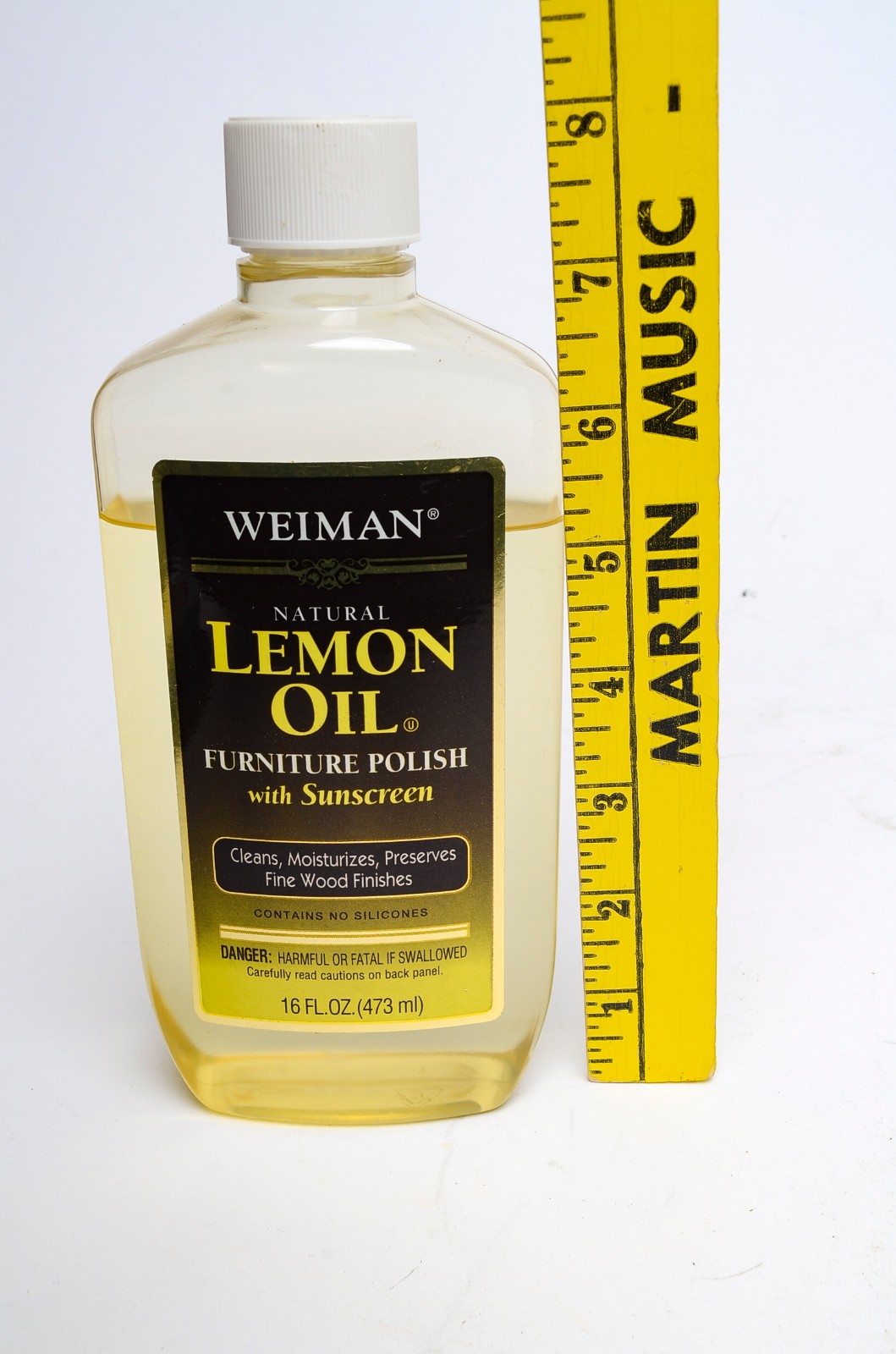 Weiman Lemon Oil Furniture Polish 16oz ~70% Full Wood Care UV Protection