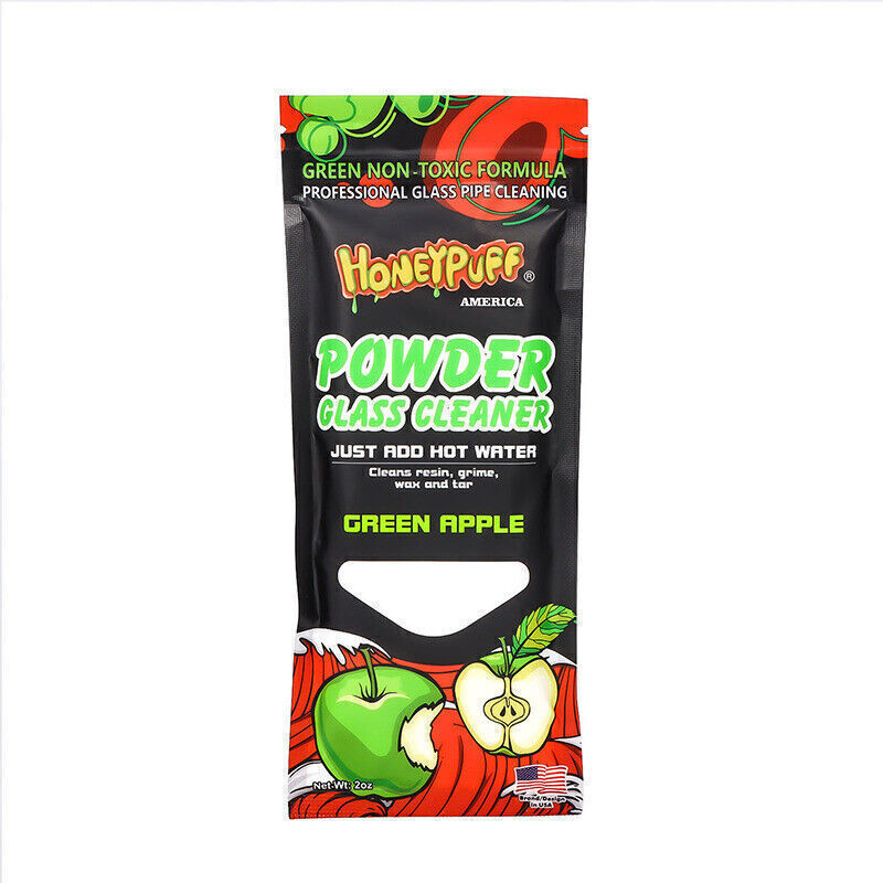 12 Pack/Box Fresh Apple Scent Cleaner – For Glass Water Cigarette Pouches