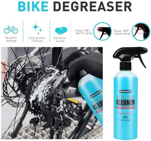 Bike Cleaner Set, 500ML – Fast-Action, Bike chain cleaner 120ml Chain Lube Br…