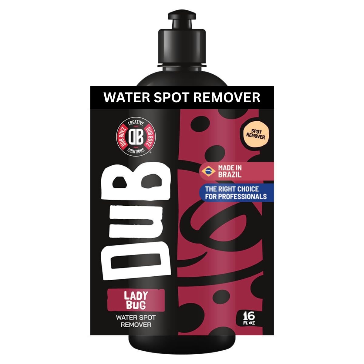 Water Spot Remover for Cars – 16oz Hard Water Stain & Mineral Deposit Cleaner…