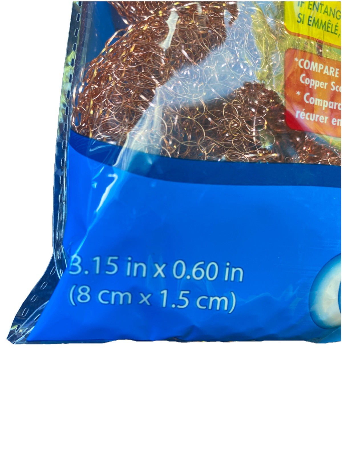 Scrub Buddies Copper Scrubbers, Pots Pans Grills Stoves Ovens 3 Pads Heavy Duty
