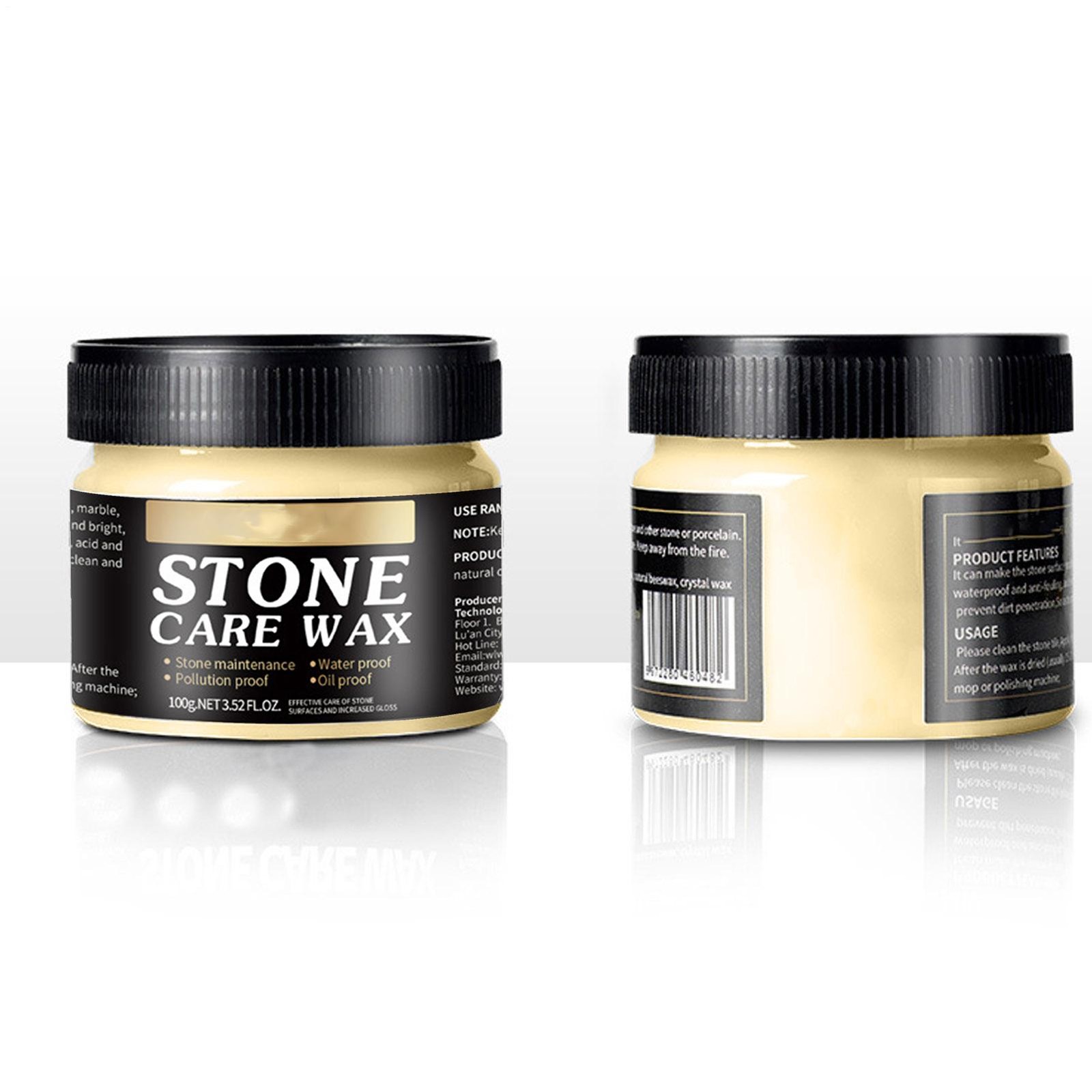 100g Stone Care Wax Polishing Crack Proof Polish Cleaner For Ceramic Tile Floors