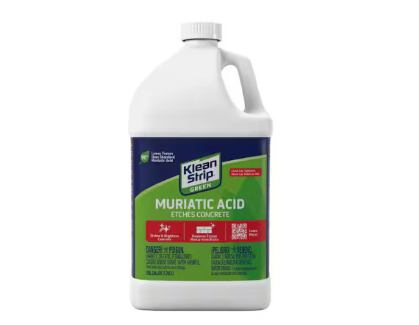 Klean Strip Green Muriatic Acid, 1 Gallon