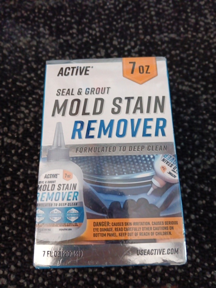 Active MOLD STAIN REMOVER Seal and Grout Deep Clean 7oz NEW SEALED Free Shipping