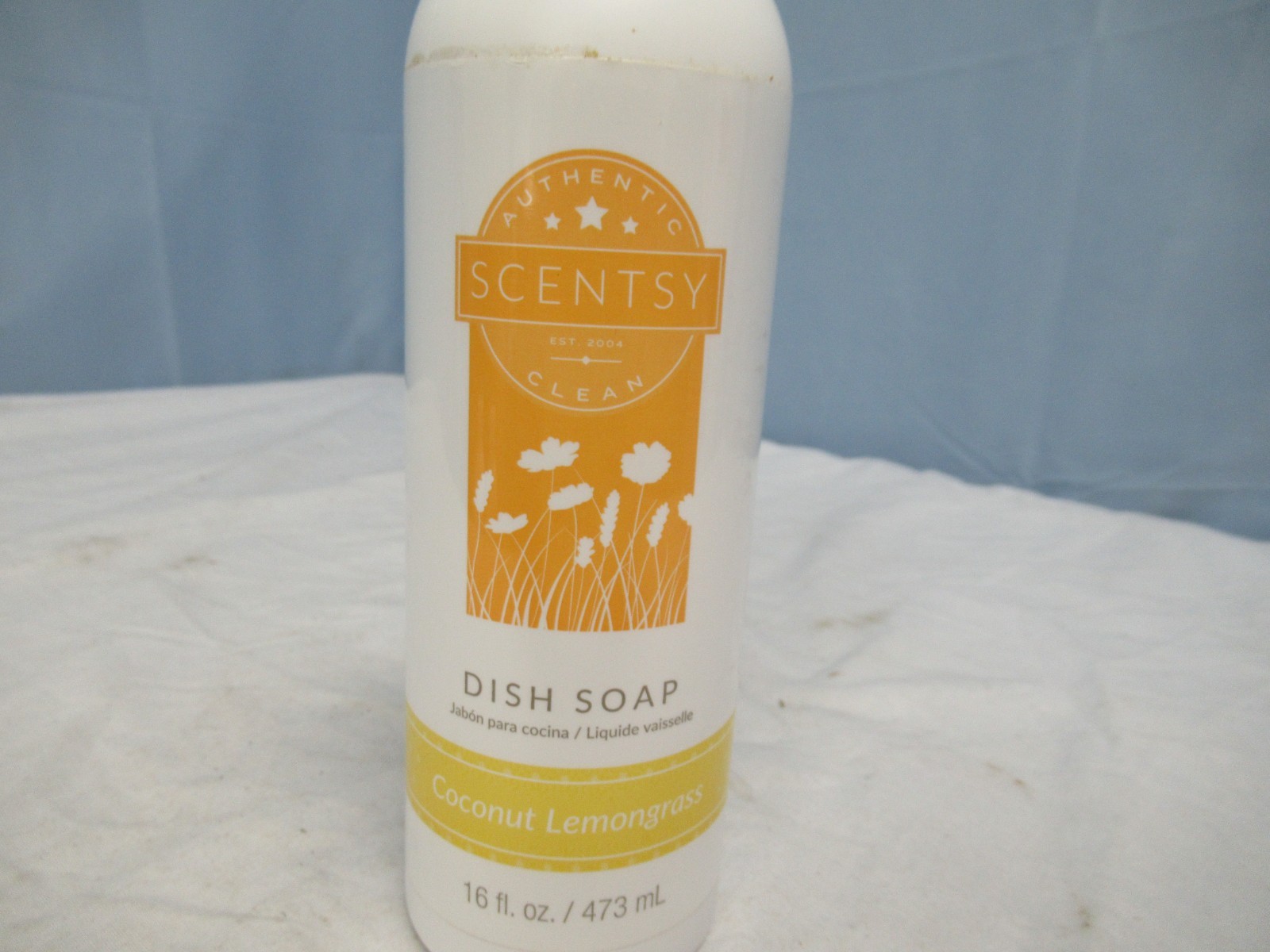 Scentsy Clean Dish Soap Coconut Lemongrass 16 fl oz (UU)