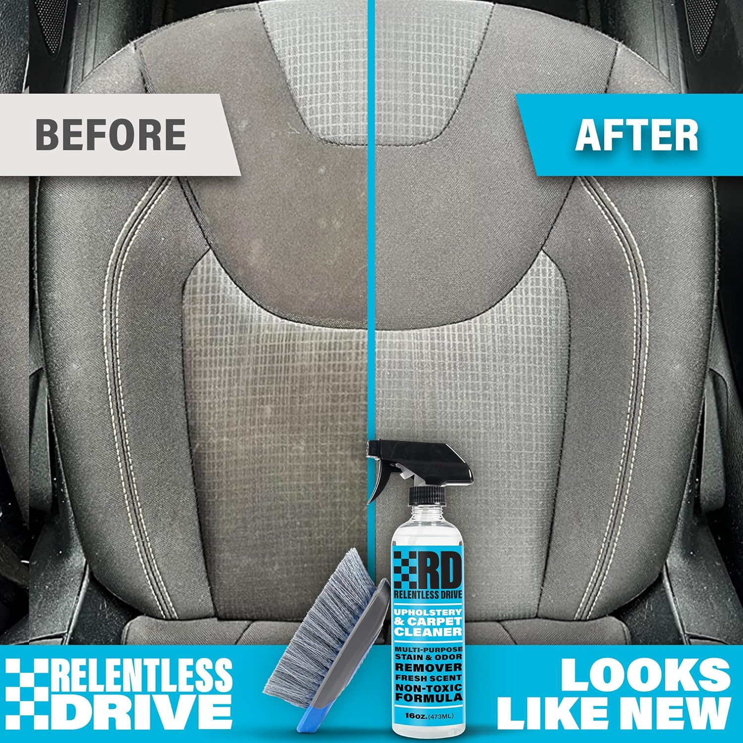 Car Carpet Cleaner (16oz) Professional Interior Car Cleaner for Seat Upholste…