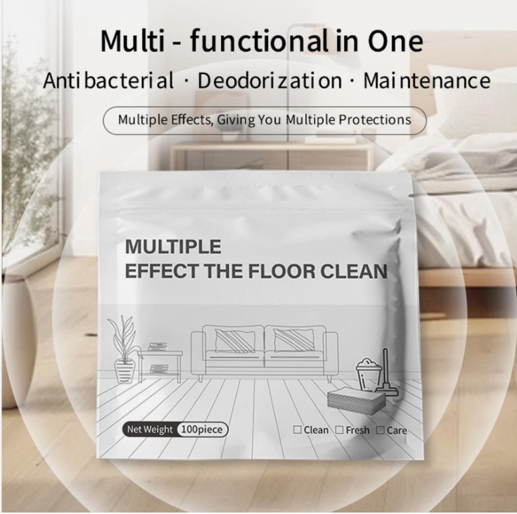 Multiple Effect The Floor Clean, 100 Piece Floor Cleaning Tablets Multi-Surface
