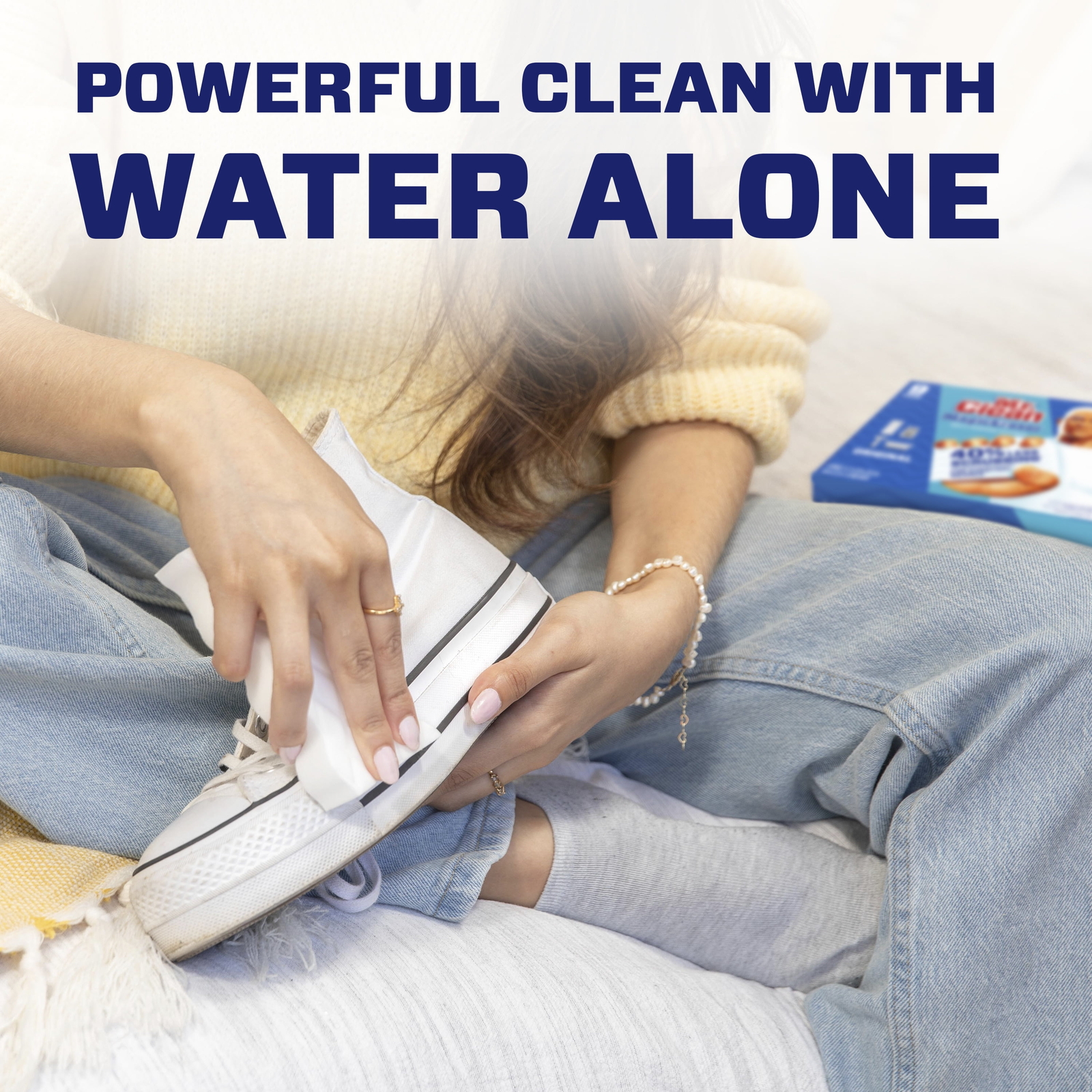Magic Eraser Original, Cleaning Pads with Durafoam, 6 Ct