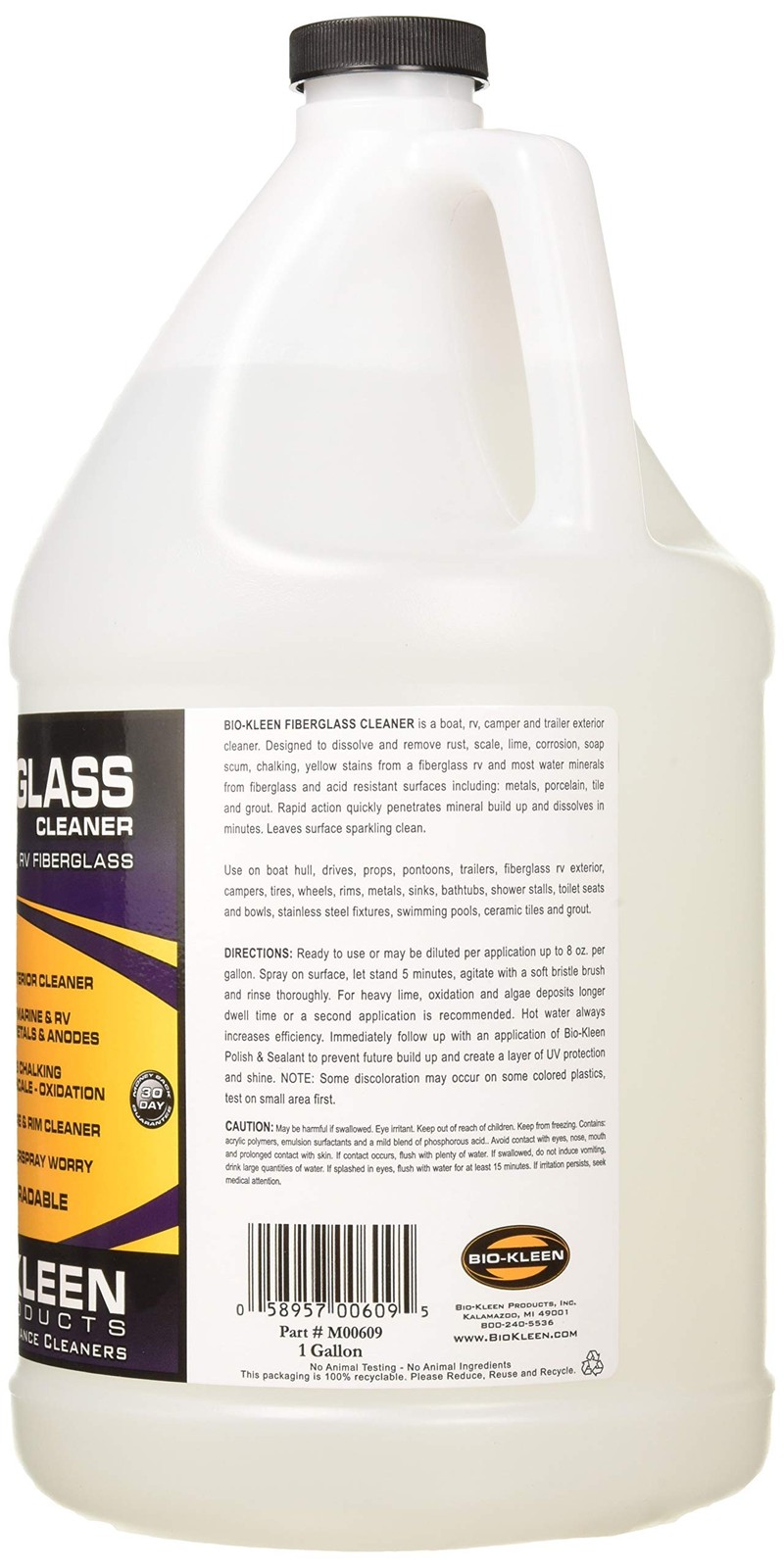 M00609 Fiberglass Cleaner Gallon 1 Count pack Of 1