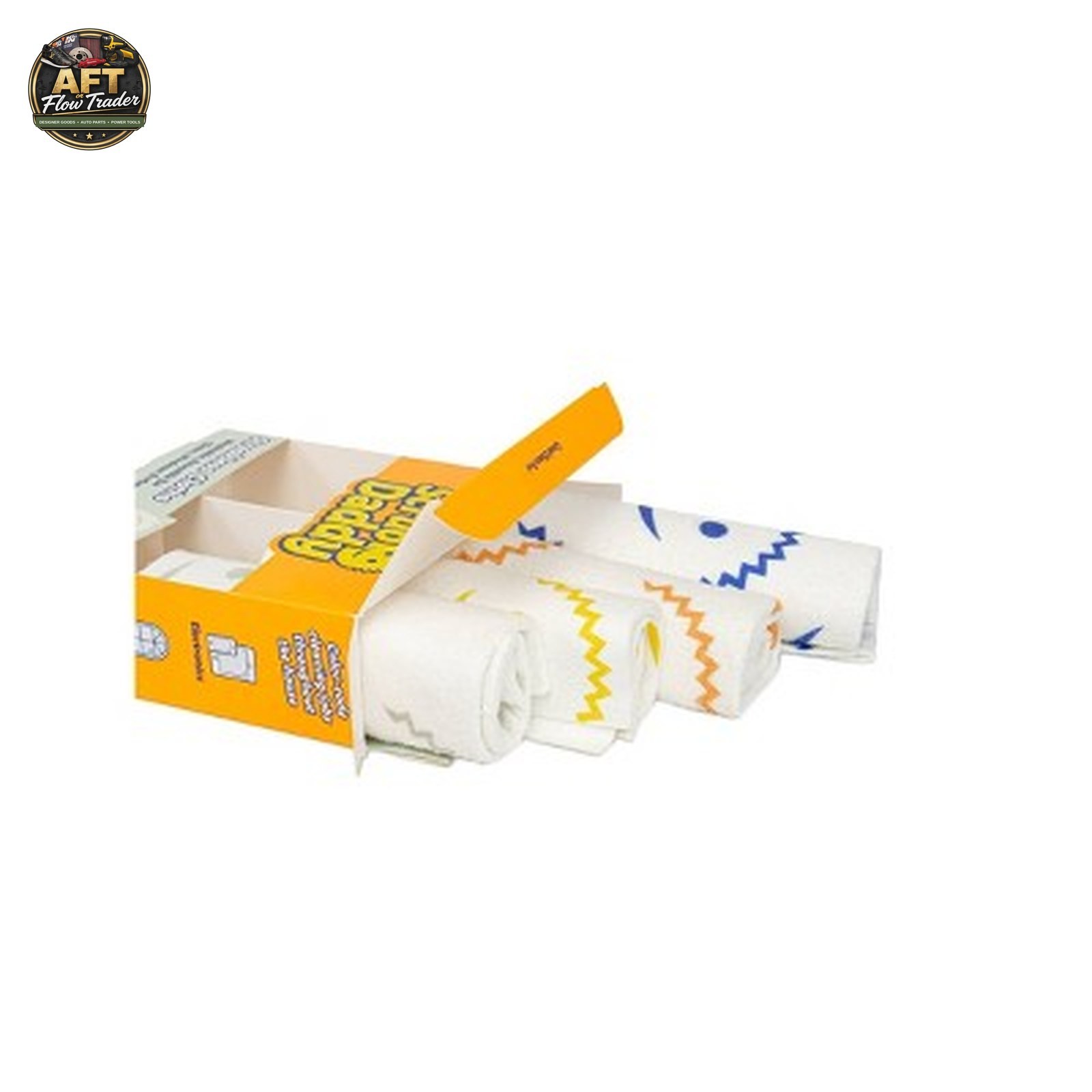 Scrub Daddy Streakless Cloth 4ct – Multi-Purpose Cleaning Tools