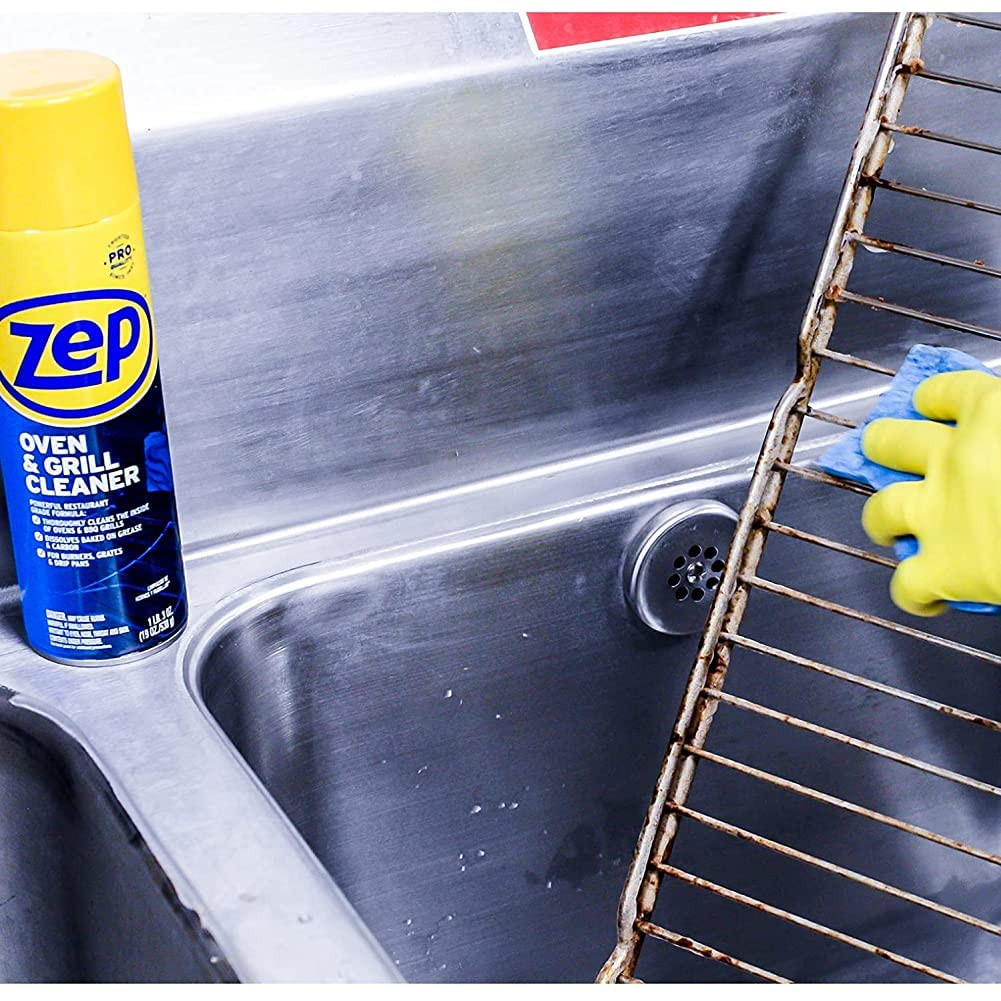Heavy-Duty Oven and Grill Cleaner 19 Oz (1 Unit) and Foaming Wall Cleaner 18 Oz