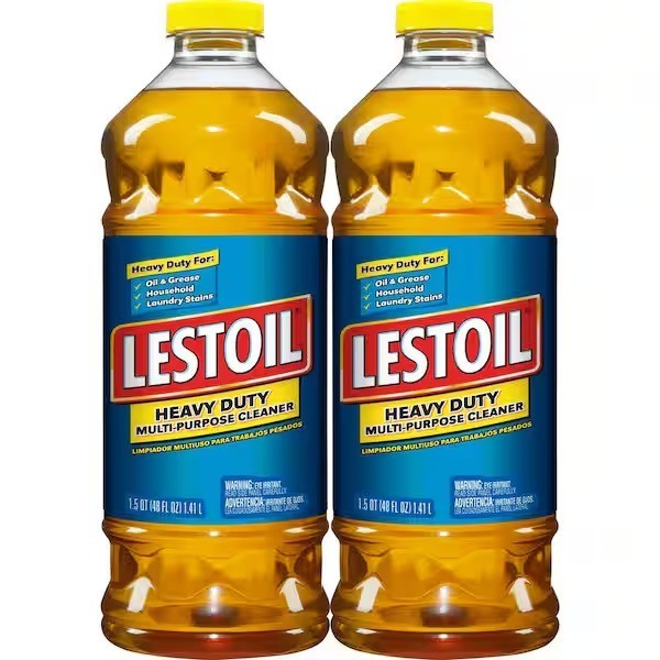 Lestoil 48 oz Heavy Duty Multi Purpose Cleaner Oil Stain Grease Laundry | 2 Pack