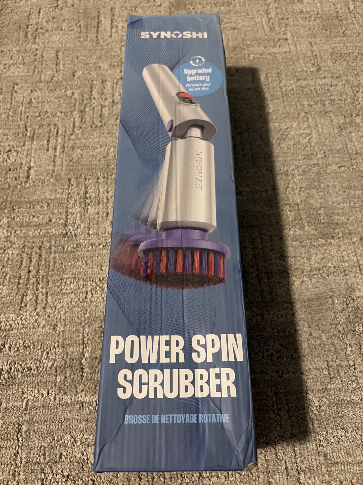 Synoshi PRO Electric Spin Scrubber Cordless Cleaning Brush Waterproof