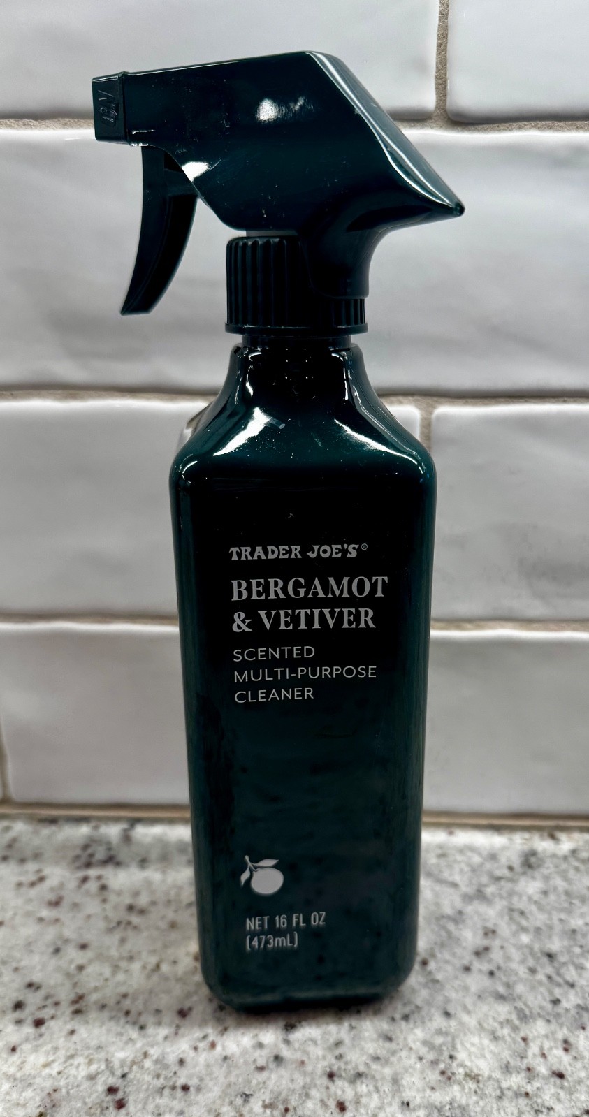 Trader Joe’s BERGAMOT & VETIVER SCENTED 16 oz MULTI-PURPOSE CLEANER Spray New