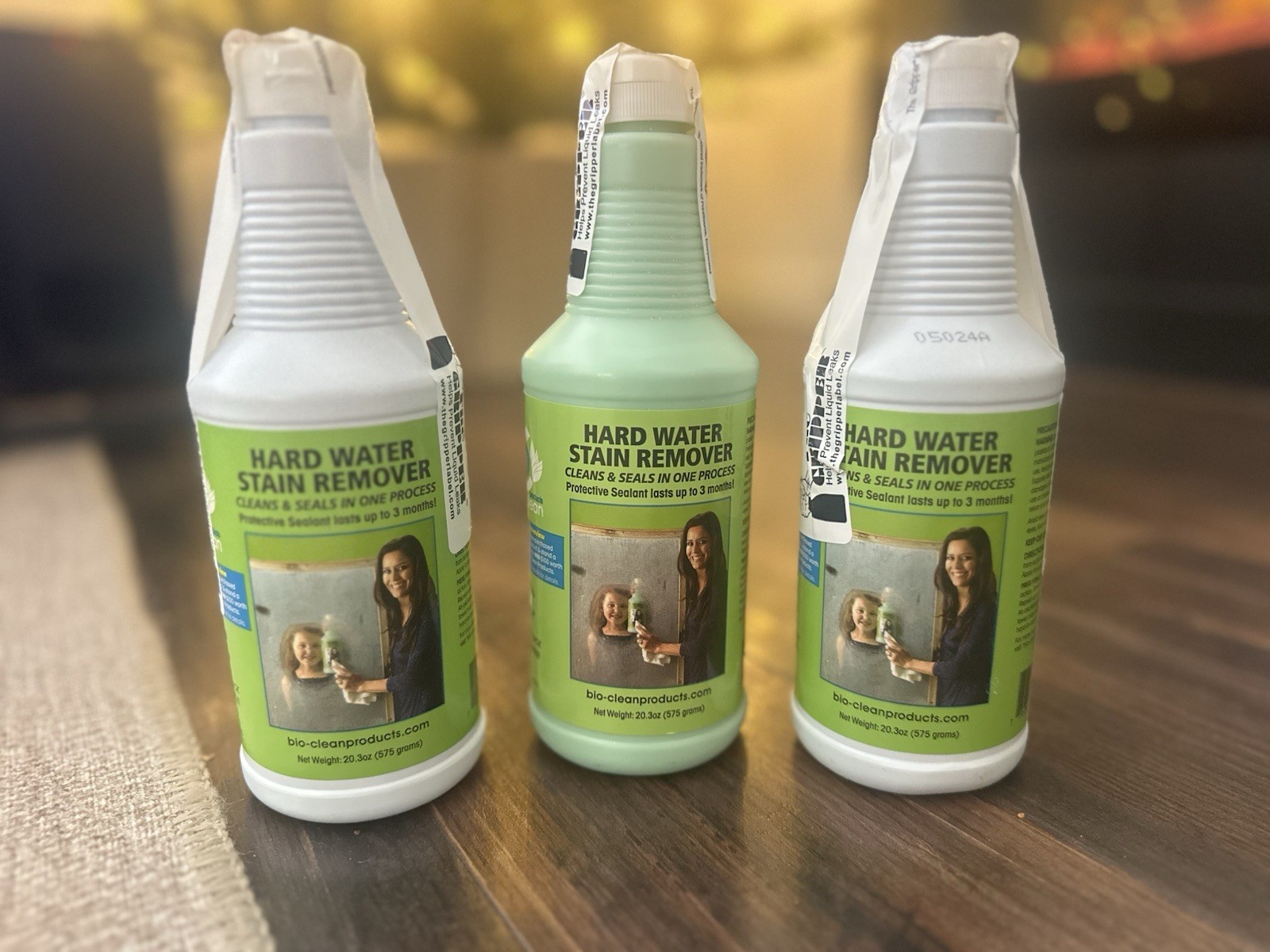 Lot Of 3 Bio Clean: Eco Friendly Hard Water Stain Remover 20.3 Oz Ea