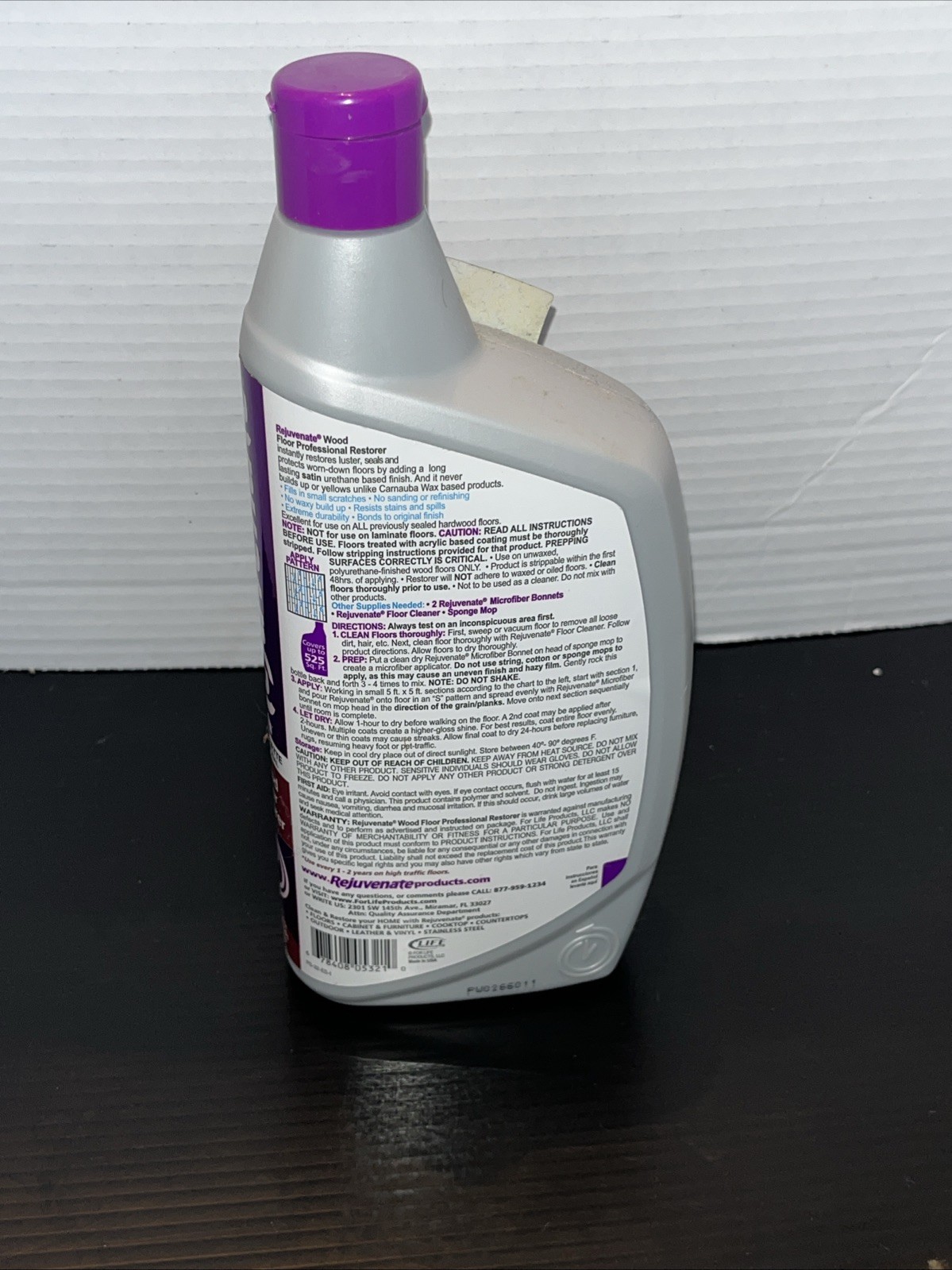 Rejuvenate Wood Floor Professional Restorer High Gloss Hardwood Floors 32oz New