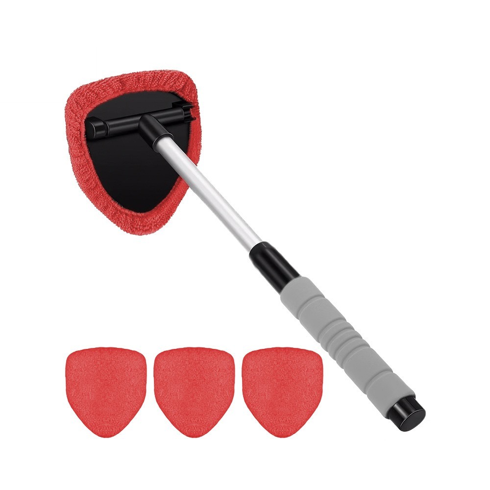 Windshield Cleaning Tool Kit Car Window Glass Wiper Cleaner Brush Extendable