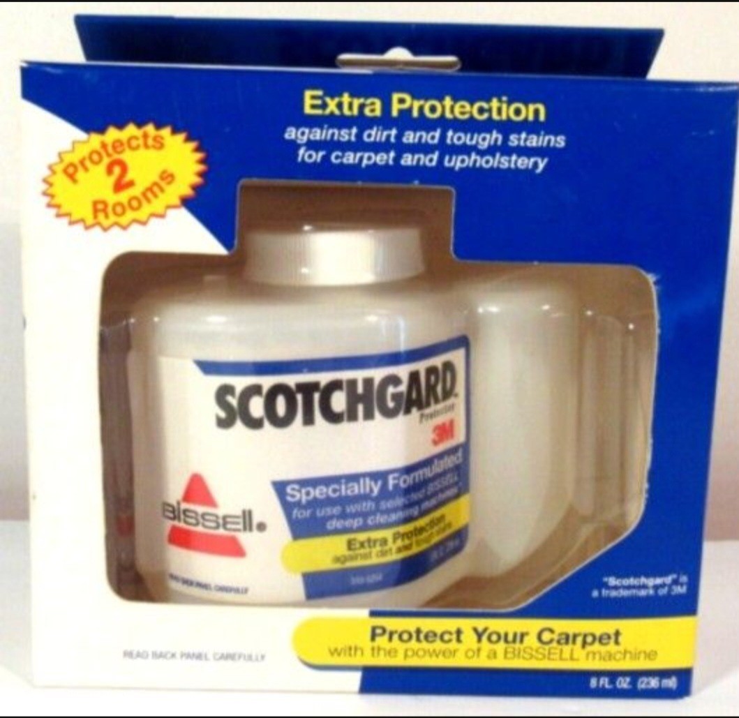 2 PKS. BISSELL SCOTCHGARD 3M EXTRA PROTECTION – CARPET, RUGS, UPHOLSTERY ETC 8OZ