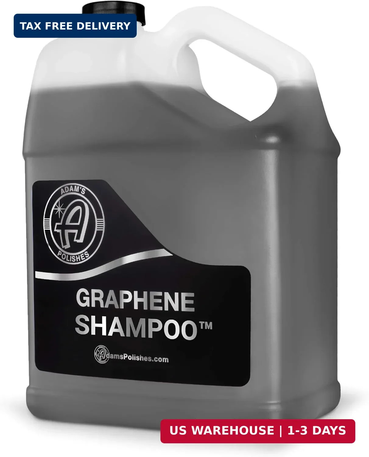 Adam’s Polishes Graphene Shampoo Gallon, Graphene Ceramic Coating Infused Car Wa