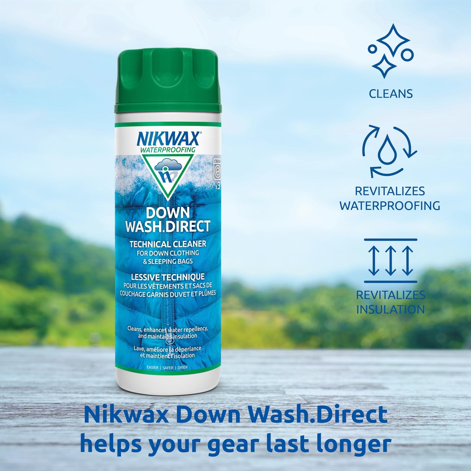 Down, Down Wash.Direct, 300ml, Specialty Cleaner for Down Jackets, Outerwear,…