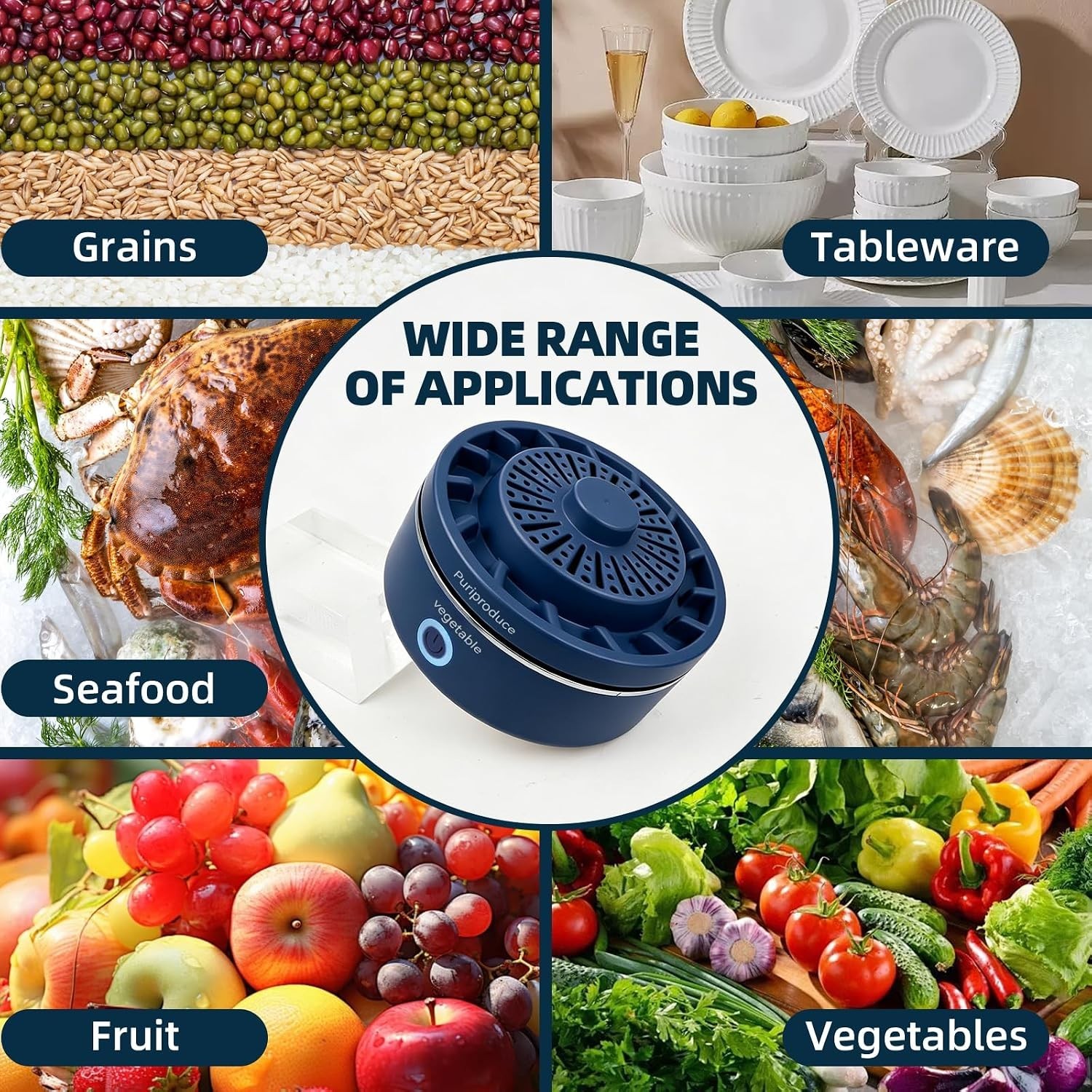 Portable Food Cleaner: Effortless 10-Minute Automatic Washing for Healthier Eats