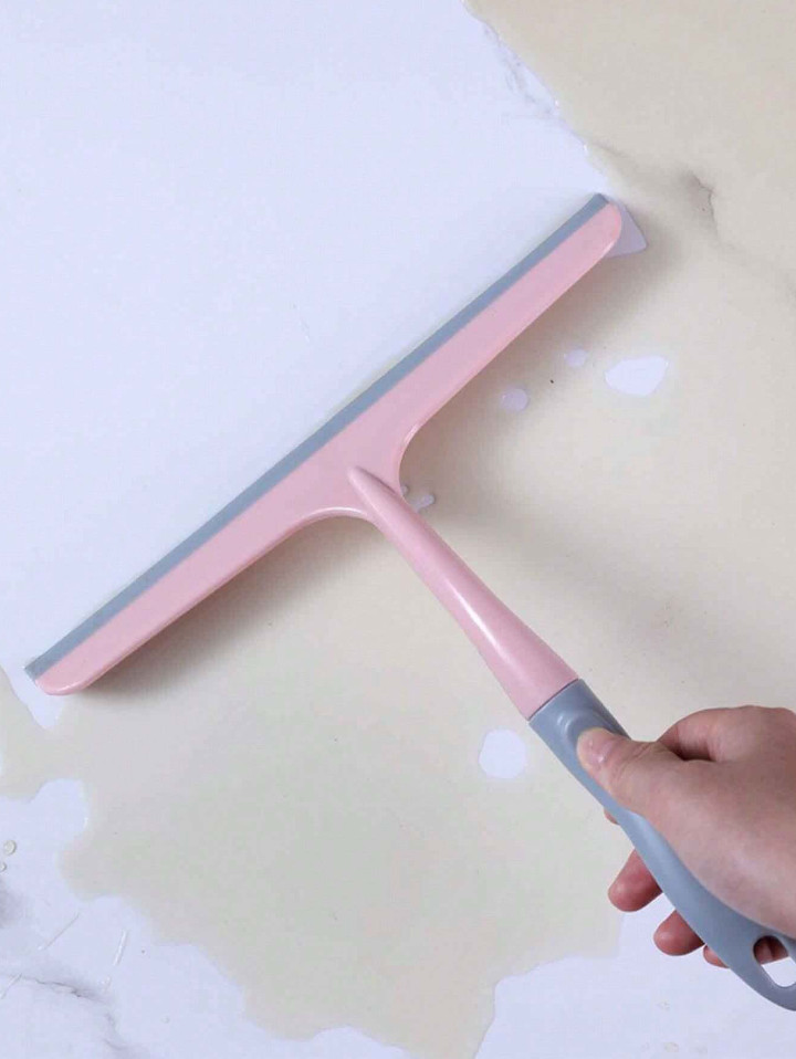 Silicone Glass Scraper with Anti-Slip Handle for Window and Glass Cleaning Tool