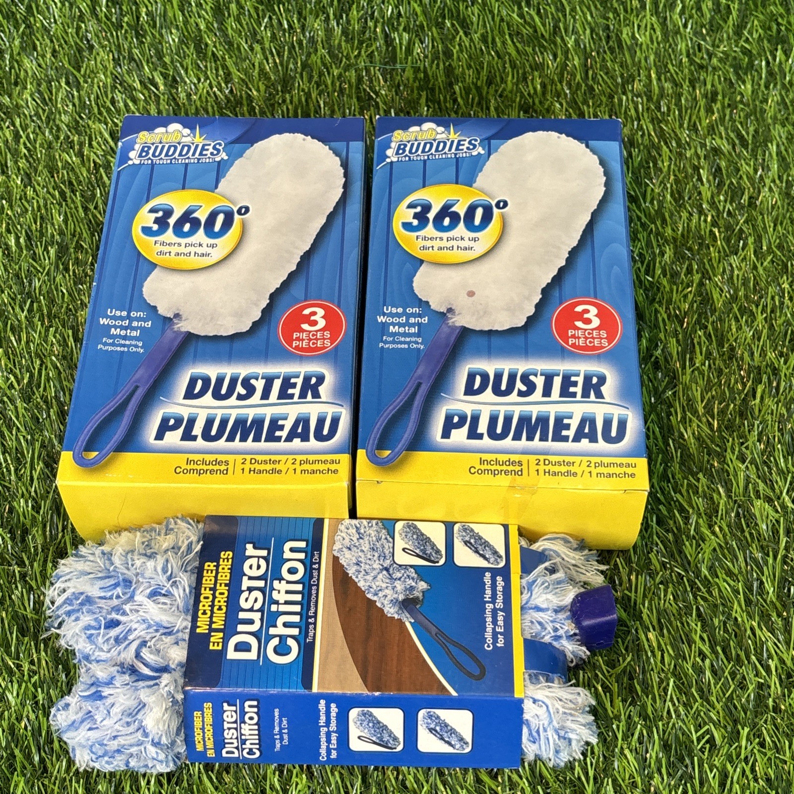 3pc Cleaning Gift Set – Microfiber Dusters