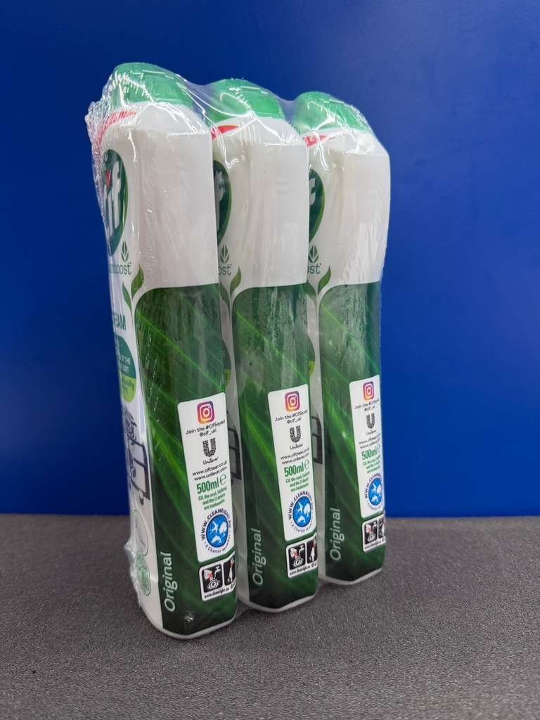 10X CIF Cleanboost Cream Multi-Purpose Surface Cleaner 500ml Orignl Removes 100%