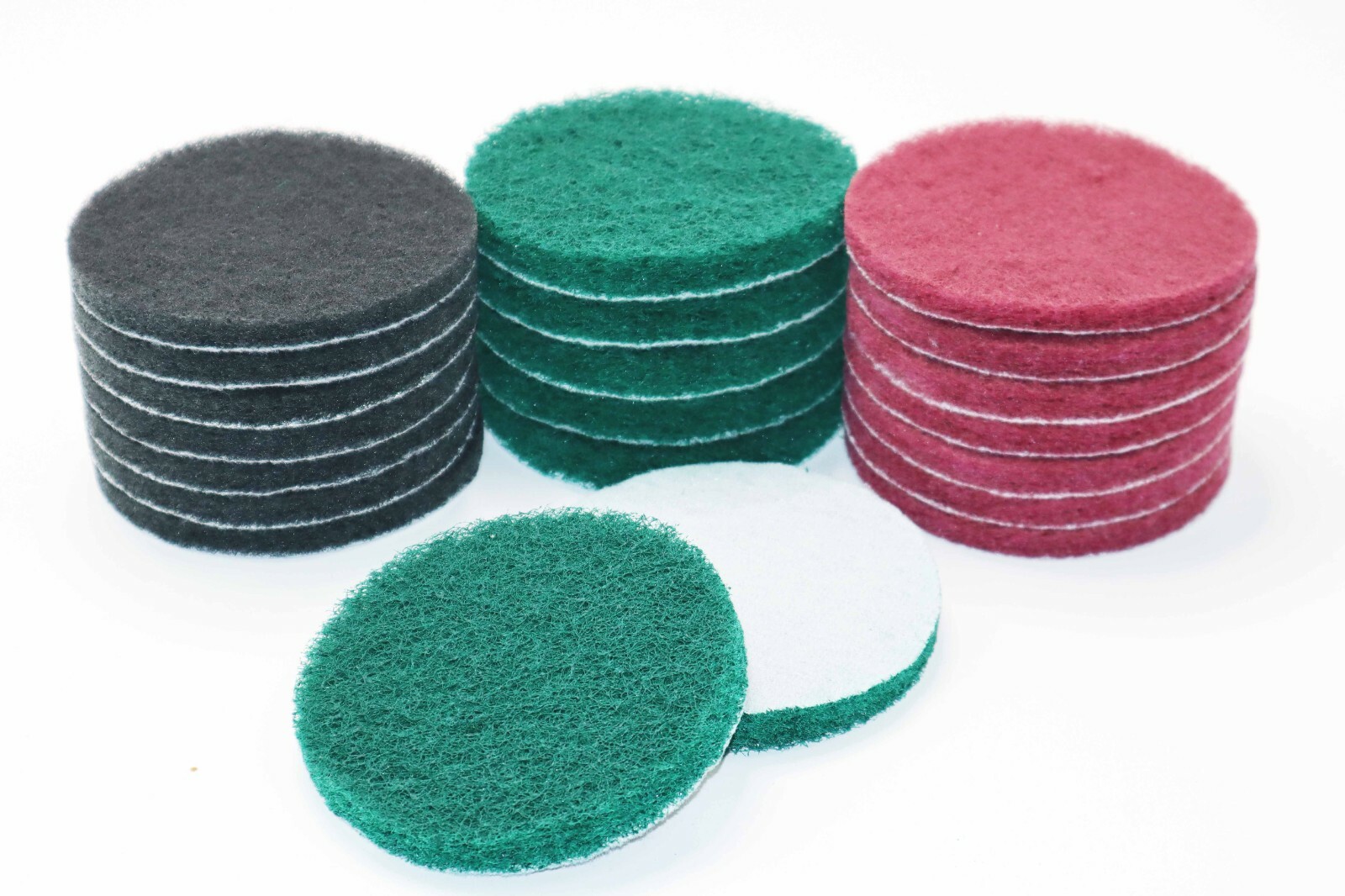 21pc Drill Brush Replacement Scour Pads 4″ for Tub & Tile Power Scrubber Driver