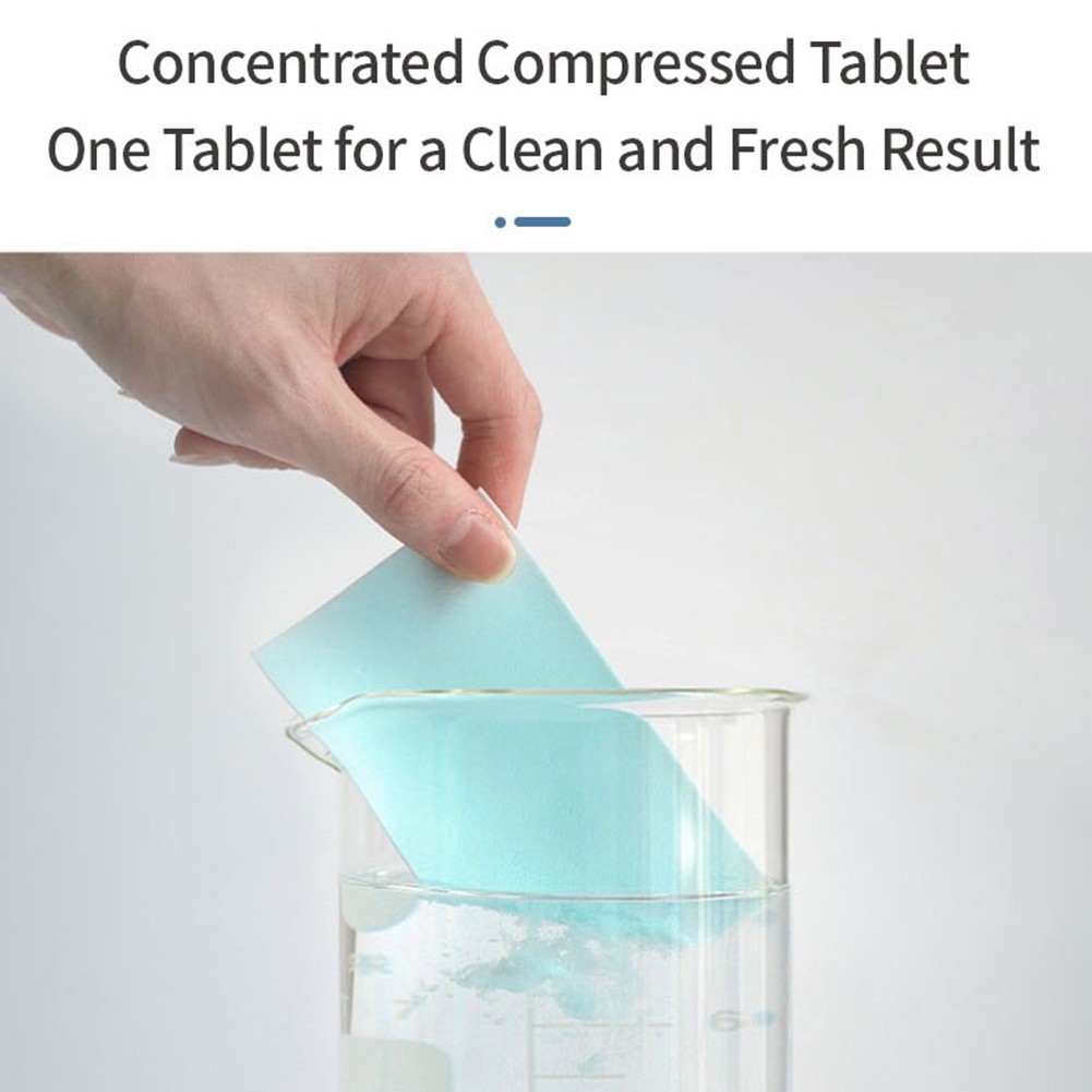 100PCS Multi -Surface Floor Cleaner Sheets Concentrated Dissolvable Mop Cleaning