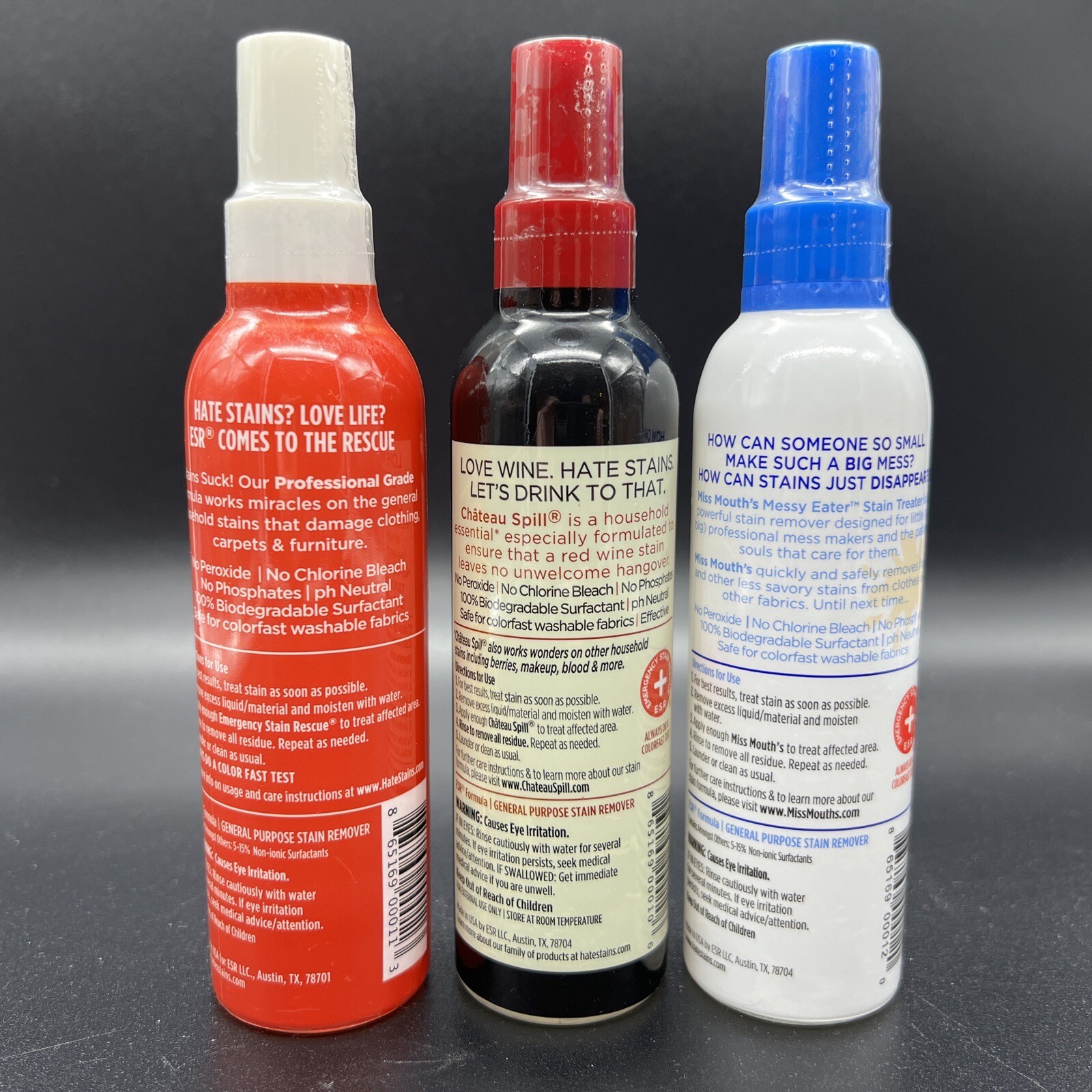 Stain Treatment Three Pack Bundle New