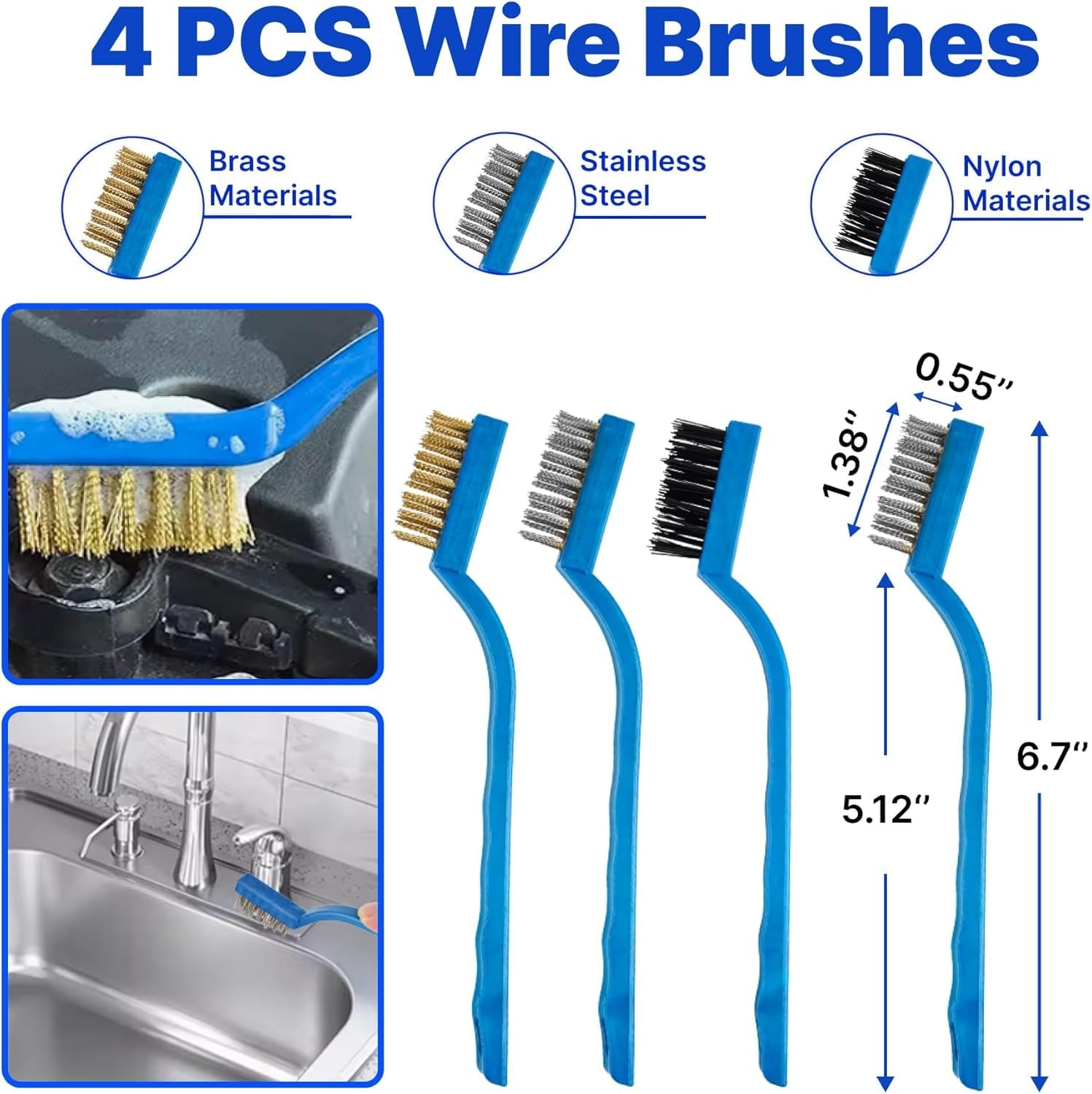 30 PCS Car Detailing Kit – Car Cleaning Wash Brush Set, Auto Interior Detaili…