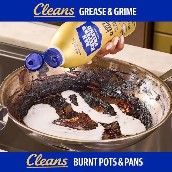 Bar Keepers Friend 26 oz. Soft All-Purpose Cleaner Removes Rust, Lime & Tarnish