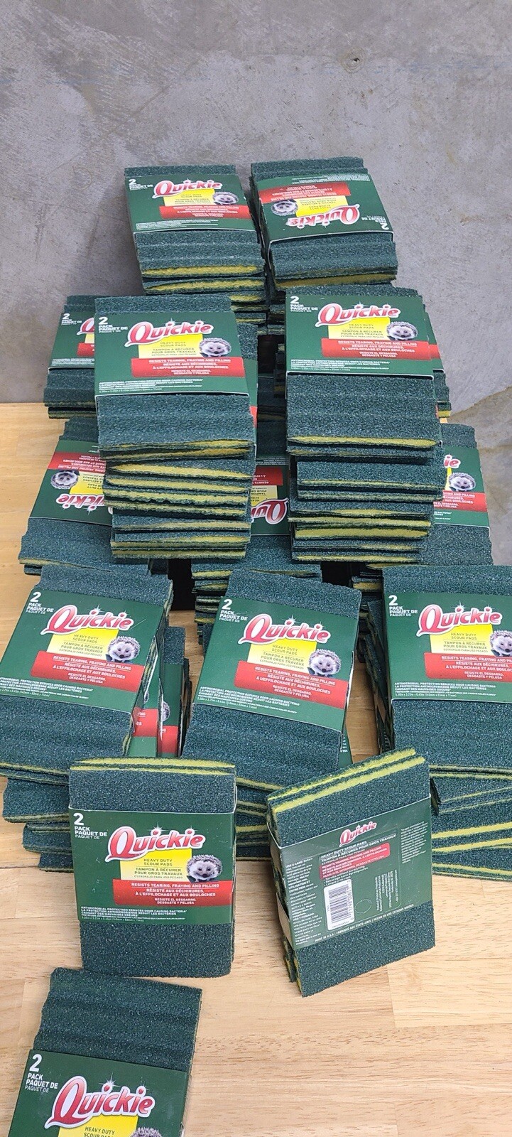 Quickie (6 PACK) Heavy-Duty Scour Pads