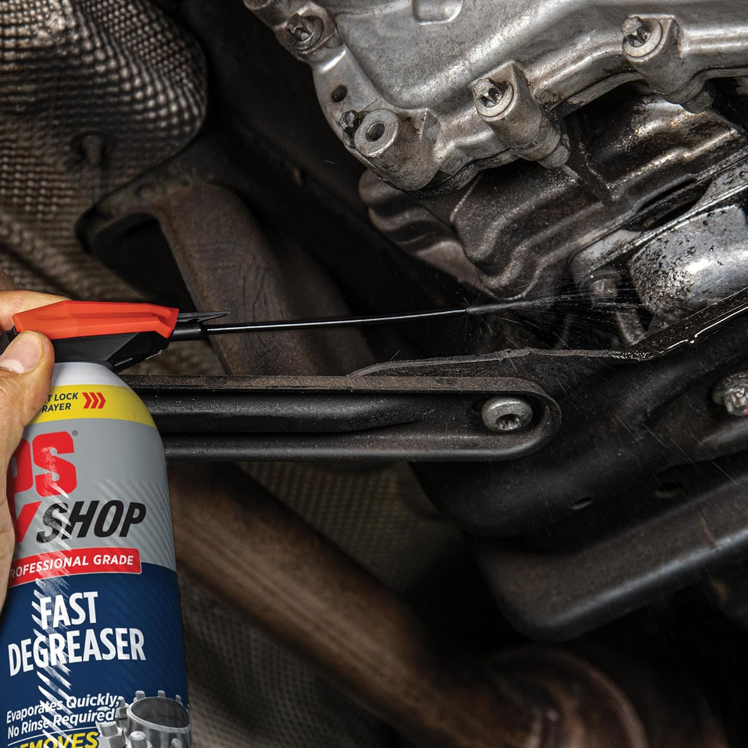 Shop Fast Degreaser Removes Grease Oil Grime Fast-Acting Solvent Degreasing