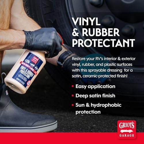 Vinyl and Rubber Protectant for RVs, Campers, Trailers, Boats, ATVs, 25oz
