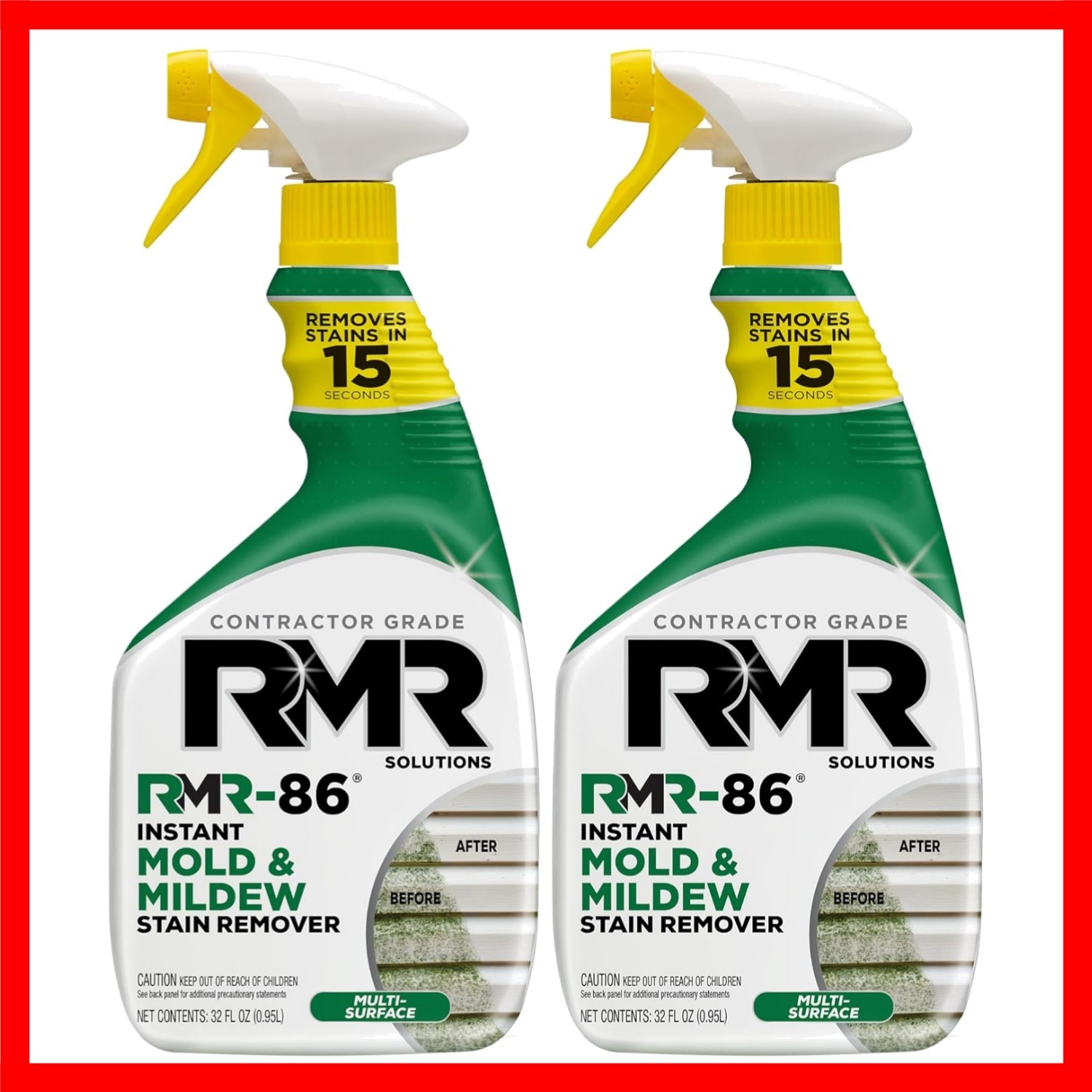RMR-86 Mold & Mildew Stain Remover Spray – 2 Pack, 32 oz