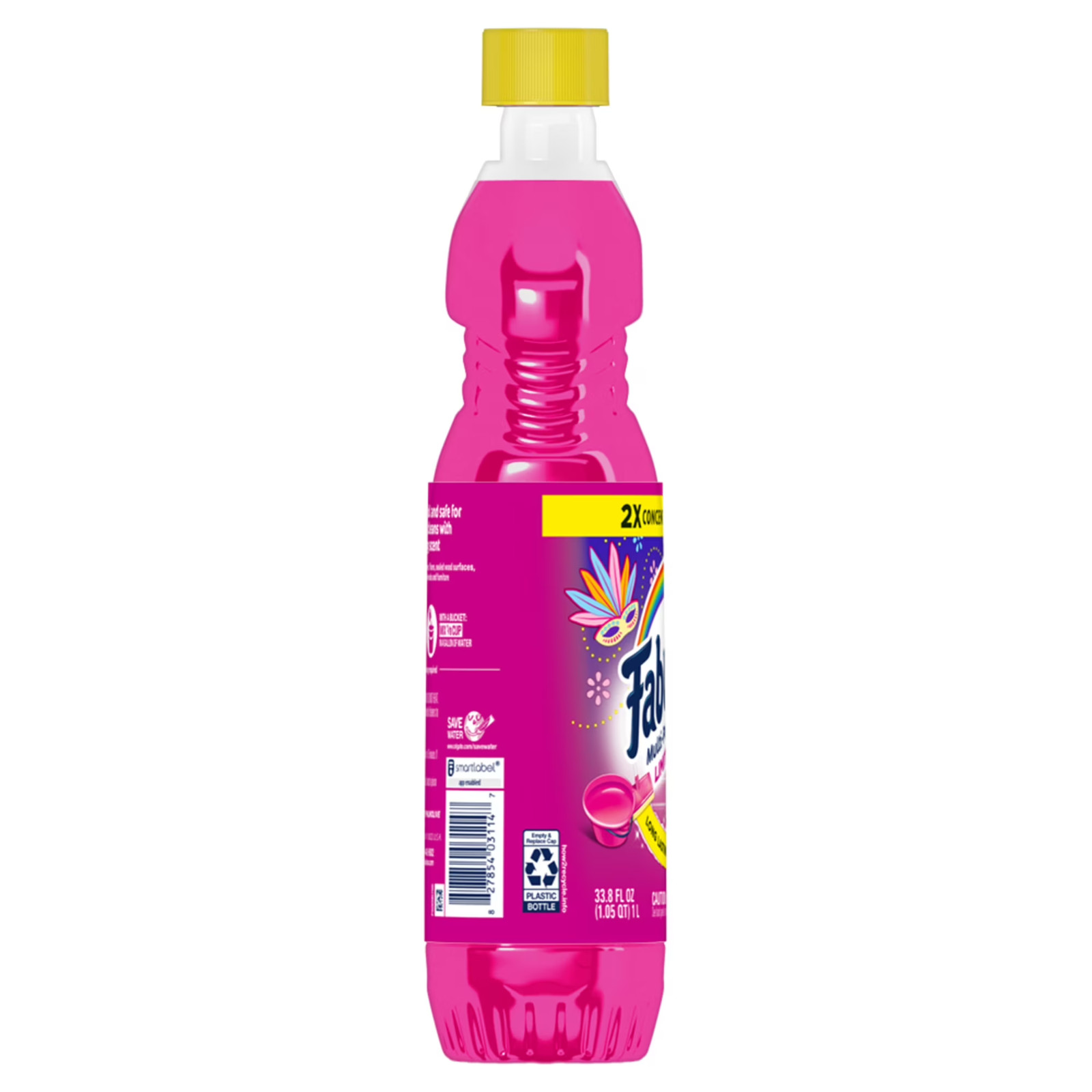 Fabuloso Multi-Purpose Cleaner, 2X Concentrated Formula, Limited Edition, Carnav