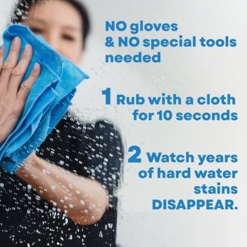 Bioclean 20.3oz Eco-Friendly Hard Water Stain Remover – Non-Toxic Cleaning Power