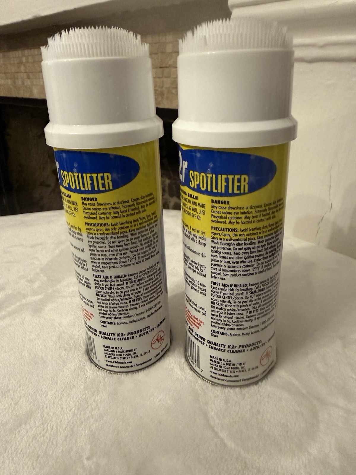 (2) American Home K2R Spotlifter Spot Remover, 5-Ounce *READ*