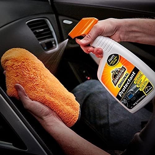 Armor All Interior Car Cleaner Spray Bottle, Protectant Cleaning for Cars (6 Pk)