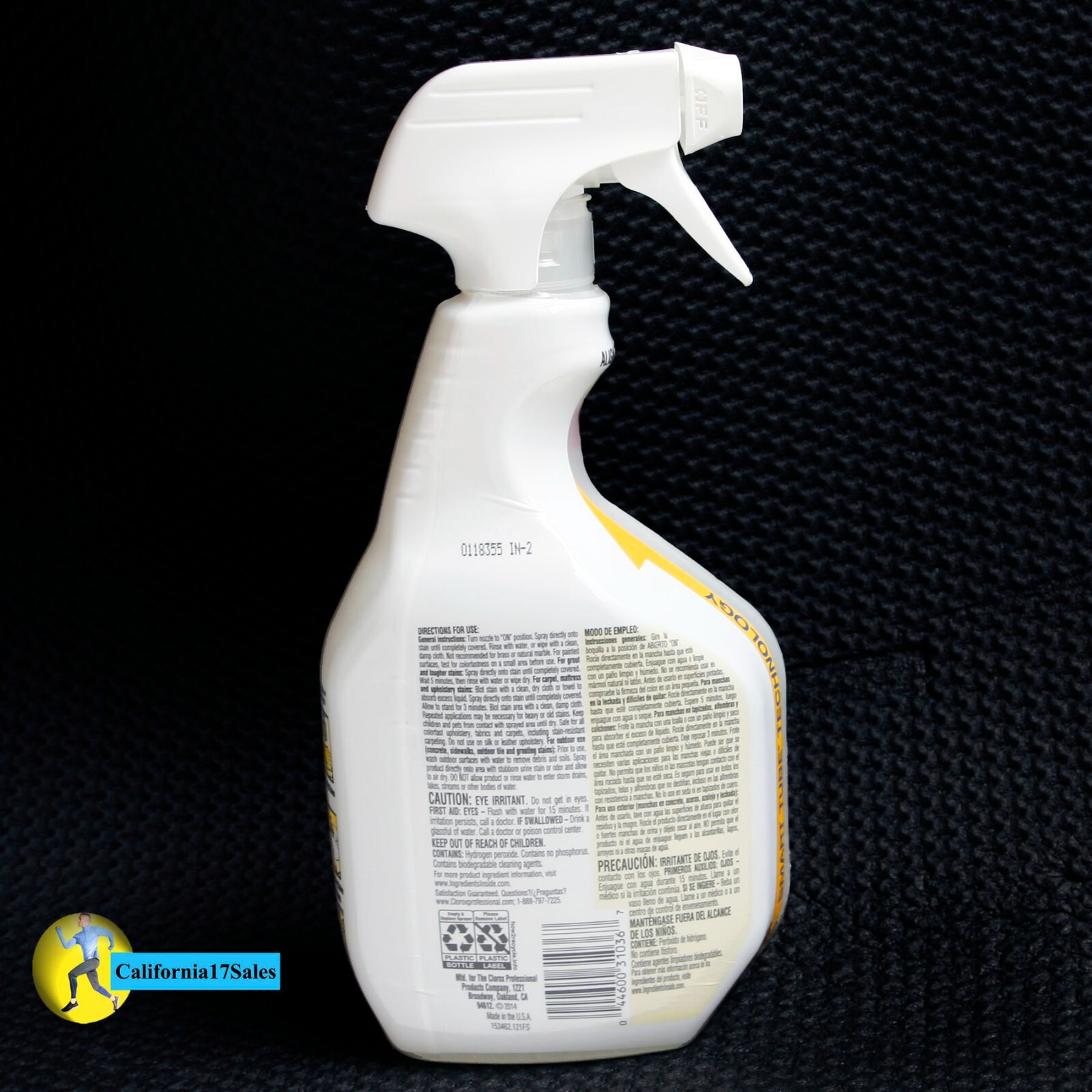 CLOROX Urine Remover for Stains and Odors Spray