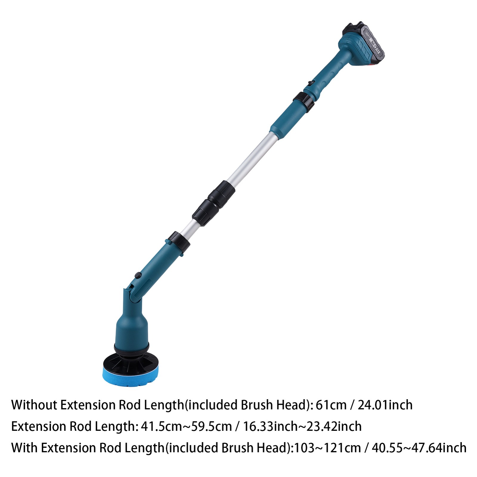 21V Electric Scrubber Multi-Function Lithium Retractable Cleaning YNTH