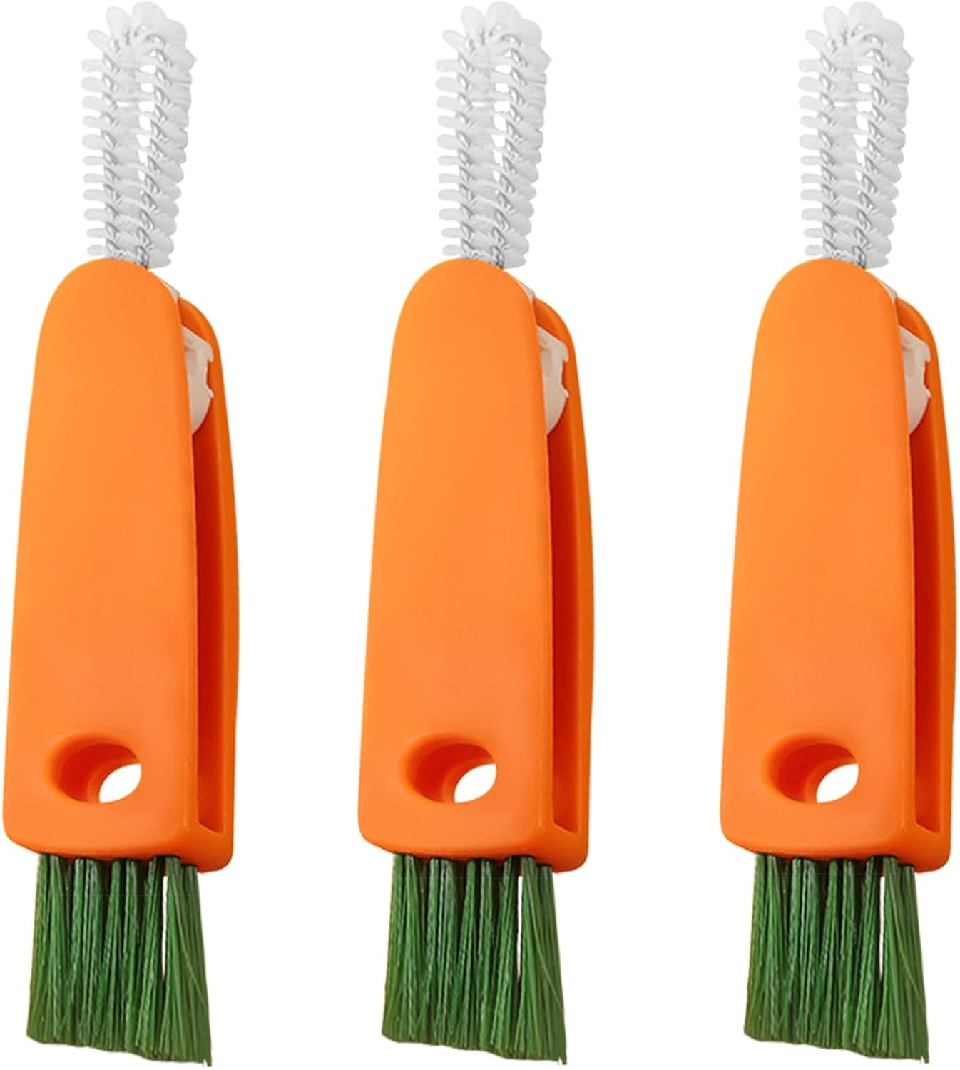 1PCS Bottle Brushes 3 in 1 Cup Lid Gap Cleaner Crevice Cleaning Brush