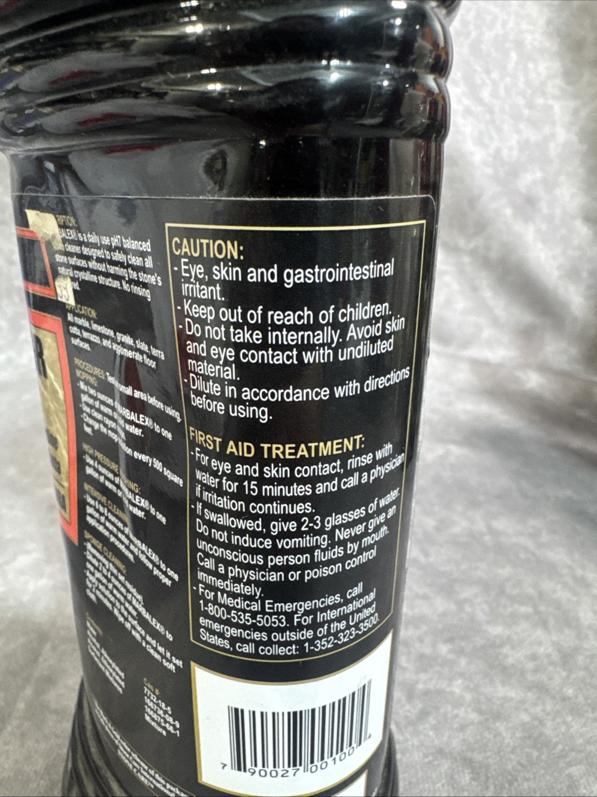 Marbalex 32oz SCI Stone Care International Floor Cleaner Marble Granite New