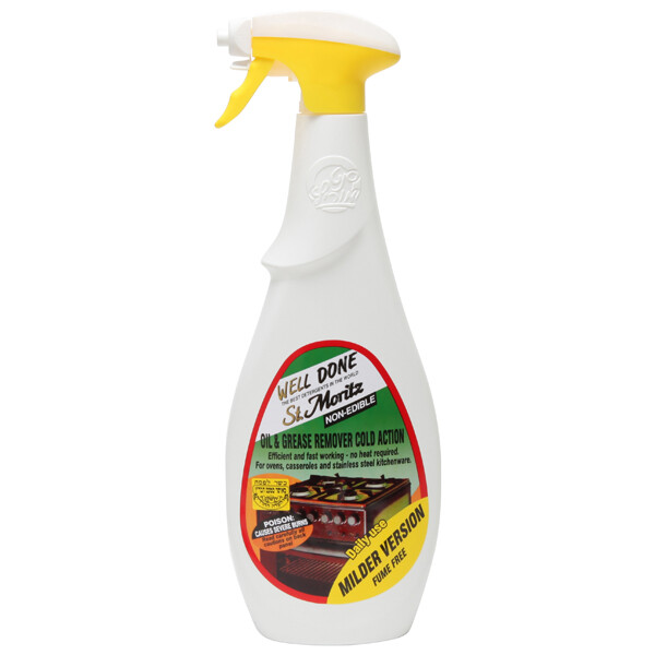 Set of 2: WELL DONE St. Moritz Oil & Grease Remover Cold Action – 27 Oz (750 ml)